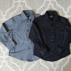Boys Long Sleeve Dress Shirts Size XXS